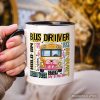 School Bus Driver Personalized Mug, Funny Back to School Occupation Gift with Custom Name School Bus Driver Personalized Mug, Funny Back to School Occupation Gift with Custom Name