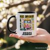 School Bus Driver Personalized Mug, Funny Back to School Occupation Gift with Custom Name School Bus Driver Personalized Mug, Funny Back to School Occupation Gift with Custom Name