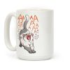 Screaming Yawning Cat Coffee Mug Screaming Yawning Cat Coffee Mug