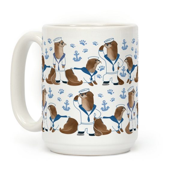 Sea Sailor Otters Coffee Mug Sea Sailor Otters Coffee Mug
