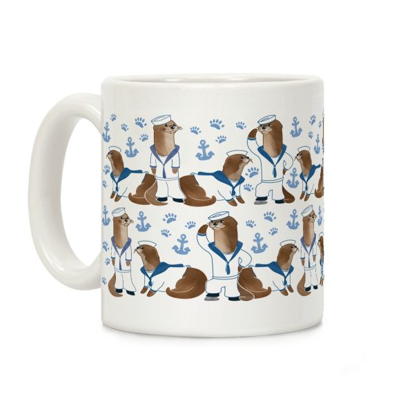 Sea Sailor Otters Coffee Mug Sea Sailor Otters Coffee Mug