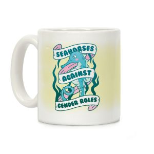 Seahorses Against Gender Roles Coffee Mug