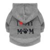 Security Dog Clothes Small Dog Hoodie Coat Security Dog Clothes Small Dog Hoodie Coat