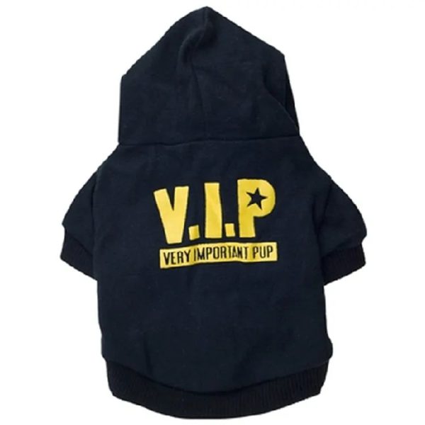 Security Dog Clothes Small Dog Hoodie Coat Security Dog Clothes Small Dog Hoodie Coat