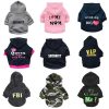 Security Dog Clothes Small Dog Hoodie Coat Security Dog Clothes Small Dog Hoodie Coat