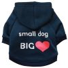Security Dog Clothes Small Dog Hoodie Coat Security Dog Clothes Small Dog Hoodie Coat