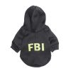 Security Dog Clothes Small Dog Hoodie Coat Security Dog Clothes Small Dog Hoodie Coat