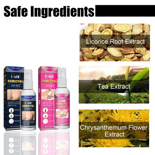 Semi-Permanent Hair Removal Spray Semi-Permanent Hair Removal Spray
