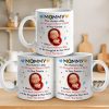 Sending Cuddles From The Inside - Family Personalized Custom Mug - Mother's Day, Baby Shower Gift, Gift For First Mom