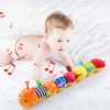 Sensory plush rattle and music caterpillar Sensory plush rattle and music caterpillar