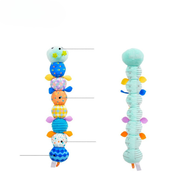Sensory plush rattle and music caterpillar Sensory plush rattle and music caterpillar
