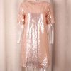 Sequin Short Sleeves Loose Dresses Sequin Short Sleeves Loose Dresses
