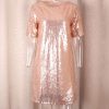 Sequin Short Sleeves Loose Dresses Sequin Short Sleeves Loose Dresses