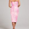 Sequin Diamante Strap Sweetheart Neck Bodycon Midi Dress Sequin Diamante Strap Sweetheart Neck Bodycon Midi Dress