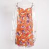 Sequined Chain Strap Mini Dress Sequined Chain Strap Mini Dress