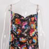 Sequined Chain Strap Mini Dress Sequined Chain Strap Mini Dress