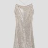 Sequin Lace-up Back Bodycon Mini Dress Sequin Lace-up Back Bodycon Mini Dress