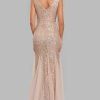 Sequin Tulle V-Neck Mermaid Floor Length Prom Dresses Sequin Tulle V-Neck Mermaid Floor Length Prom Dresses