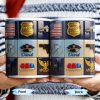 Serve & Protect, American Flag And Police Badge Design - Personalized Custom Coffee Mug - OFC024_MG Serve & Protect, American Flag And Police Badge Design - Personalized Custom Coffee Mug - OFC024_MG