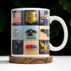 Serve & Protect, American Flag And Police Badge Design - Personalized Custom Coffee Mug - OFC024_MG Serve & Protect, American Flag And Police Badge Design - Personalized Custom Coffee Mug - OFC024_MG