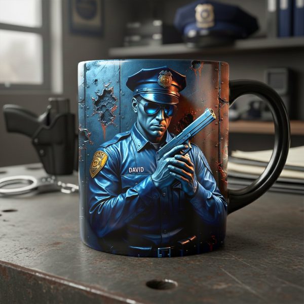 Serve With Pride Police Mug - Personalized Gift For Police 03TOLU081225 Serve With Pride Police Mug - Personalized Gift For Police 03TOLU081225