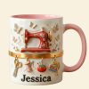 Sewing Machine Accent Mug, Personalized Gifts For Sewing Lovers 03qhtn241225 Sewing Machine Accent Mug, Personalized Gifts For Sewing Lovers 03qhtn241225