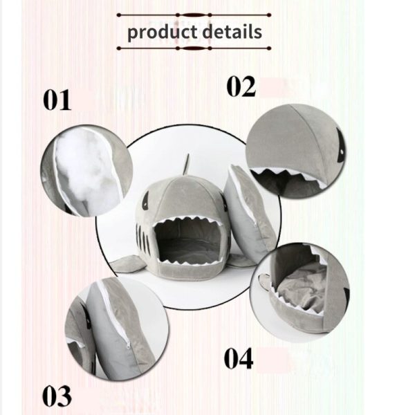 Shark Mouth Pet Bed Shark Mouth Pet Bed