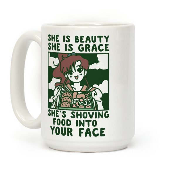 She Is Beauty Makoto Coffee Mug She Is Beauty Makoto Coffee Mug