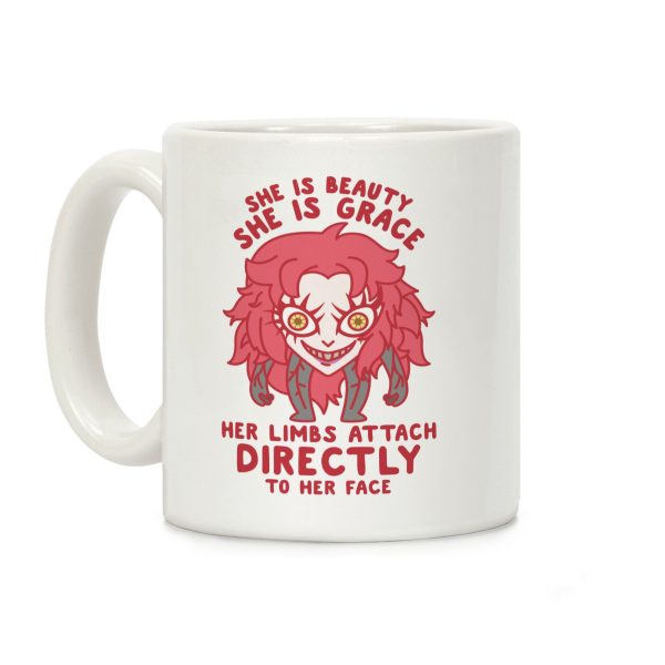 She Is Beauty She Is Grace Psycho Jenny Coffee Mug She Is Beauty She Is Grace Psycho Jenny Coffee Mug