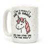 She Is Beauty She Is Grace She Can Stab You In The Face Coffee Mug