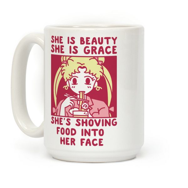 She Is Beauty Usagi Coffee Mug She Is Beauty Usagi Coffee Mug
