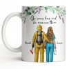 She Saves Lives And He Rescues Them, Featuring Firefighter And Nurse - Personalized Custom Coffee Mug - CPL1207_MG She Saves Lives And He Rescues Them, Featuring Firefighter And Nurse - Personalized Custom Coffee Mug - CPL1207_MG
