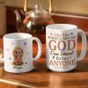 She Who Kneels Before God Can Stand Before - Personalized White Edge-to-Edge Mug She Who Kneels Before God Can Stand Before - Personalized White Edge-to-Edge Mug
