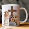 She Who Kneels Before God Can Stand Before Anyone Gift For Her - Personalized Mug She Who Kneels Before God Can Stand Before Anyone Gift For Her - Personalized Mug