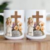 She Who Kneels Before God Can Stand Before Anyone Gift For Her - Personalized Mug She Who Kneels Before God Can Stand Before Anyone Gift For Her - Personalized Mug