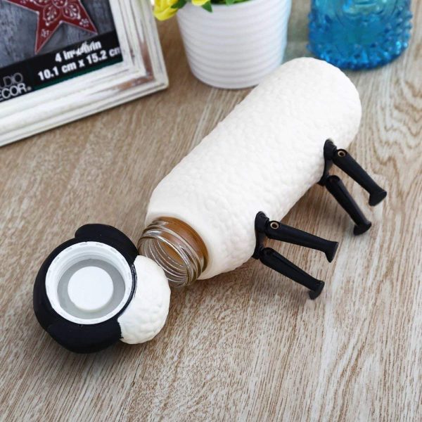 Sheepy Sip Glass Water Bottle Sheepy Sip Glass Water Bottle