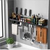 Shelf Wall-Mounted Spice Racks Shelf Wall-Mounted Spice Racks