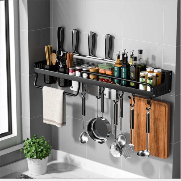 Shelf Wall-Mounted Spice Racks Shelf Wall-Mounted Spice Racks