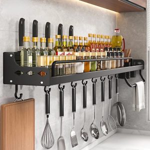 Shelf Wall-Mounted Spice Racks