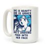 She's Shoving Food Into Her Face Ami Coffee Mug She's Shoving Food Into Her Face Ami Coffee Mug