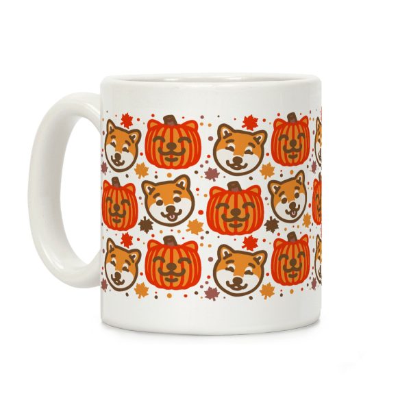 Shiba Inu Pumpkins Coffee Mug Shiba Inu Pumpkins Coffee Mug