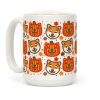 Shiba Inu Pumpkins Coffee Mug Shiba Inu Pumpkins Coffee Mug