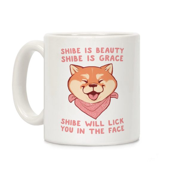 Shibe is Beauty, Shibe is Grace Coffee Mug Shibe is Beauty, Shibe is Grace Coffee Mug