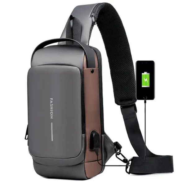 Shoulder bag with USB charging Shoulder bag with USB charging