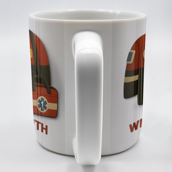 Show Your Appreciation For A Hero, EMT Uniform And Medical Bag - Personalized Custom Coffee Mug - DOC006_MG Show Your Appreciation For A Hero, EMT Uniform And Medical Bag - Personalized Custom Coffee Mug - DOC006_MG