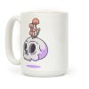 Shroom On A Skull Coffee Mug Shroom On A Skull Coffee Mug