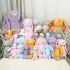 Shy Bunny Plush Toy Soft Floppy-Ear Gift for Girls Shy Bunny Plush Toy Soft Floppy-Ear Gift for Girls