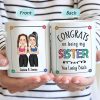 Sibling Congrats On Being My Brother - Gift For Sibling - Personalized Mug Sibling Congrats On Being My Brother - Gift For Sibling - Personalized Mug