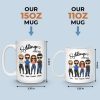 Siblings Forever - Family Personalized Custom Mug - Gift For Family Members, Siblings, Brothers, Sisters Siblings Forever - Family Personalized Custom Mug - Gift For Family Members, Siblings, Brothers, Sisters