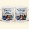 Siblings Make The Best Of Friends - Personalized Mug Siblings Make The Best Of Friends - Personalized Mug